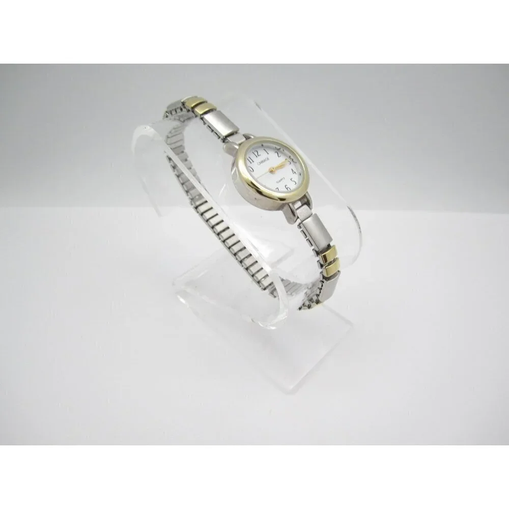 Women Carraige by TImex Quartz WR Analog 22mm Round Watch (H895) 